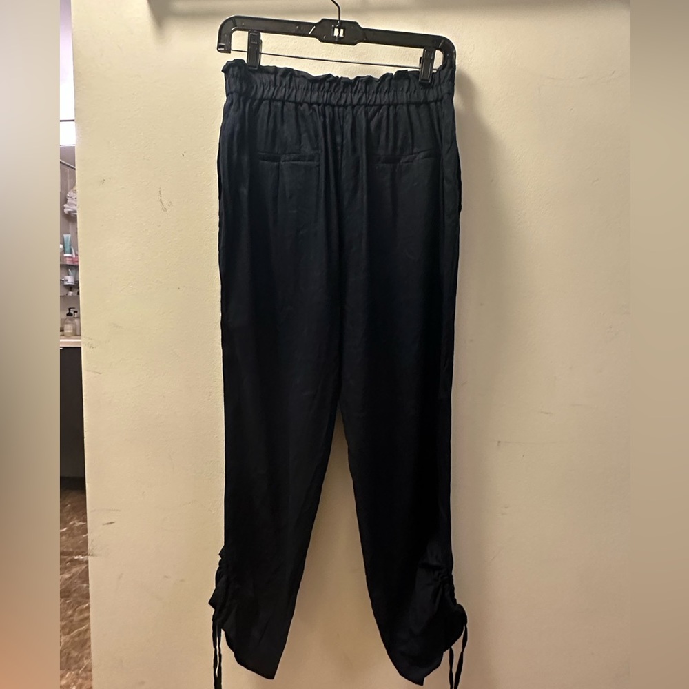 Milly Linen Draw String Pants - Picture 2 of 2